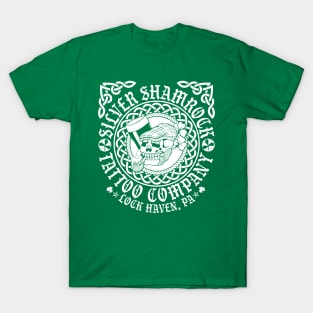 2k24 Silver Shamrock Tattoo Company St. Paddy's Style 01 T-Shirt